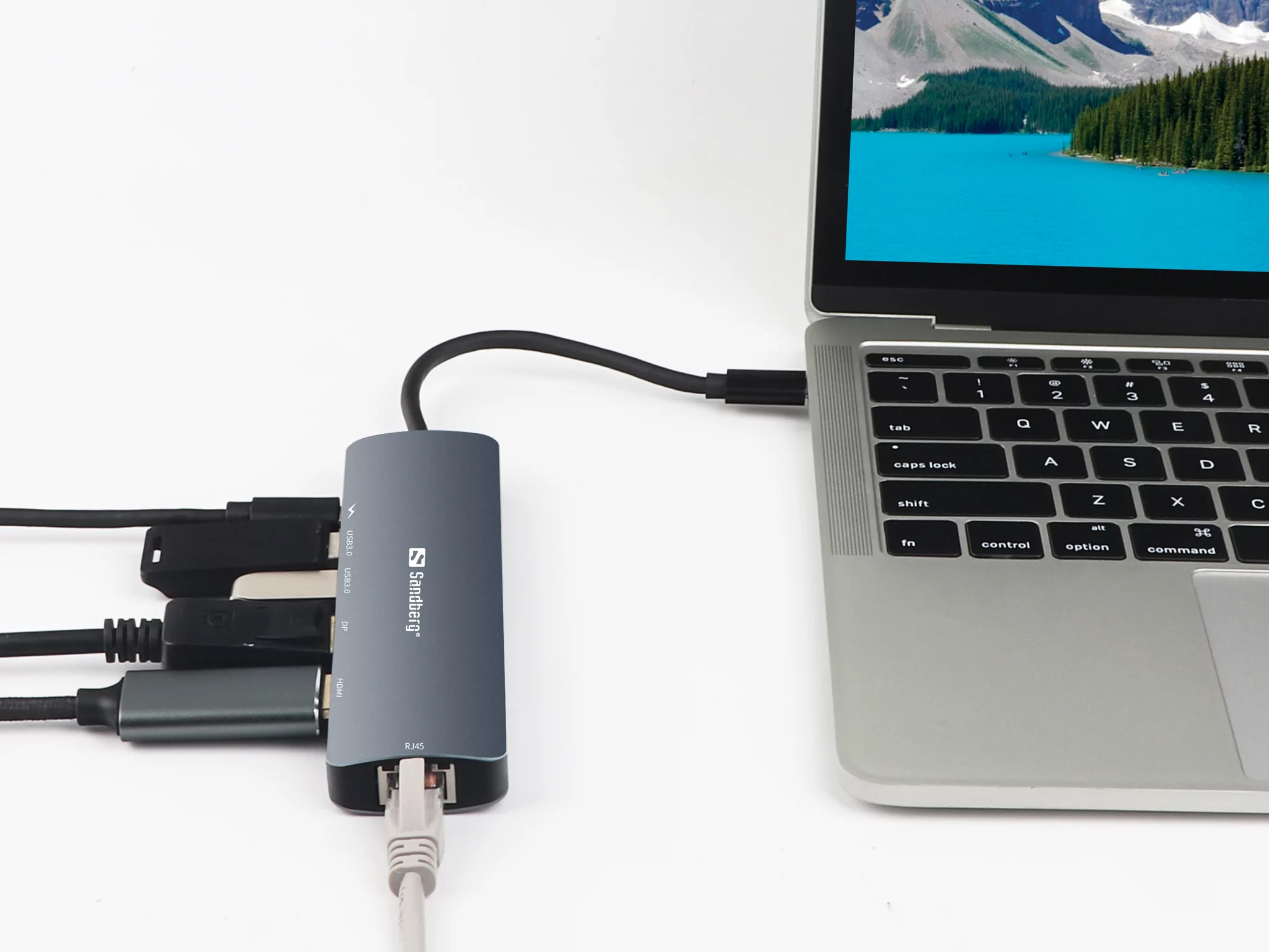USB-C priključna stanica SANDBERG-2