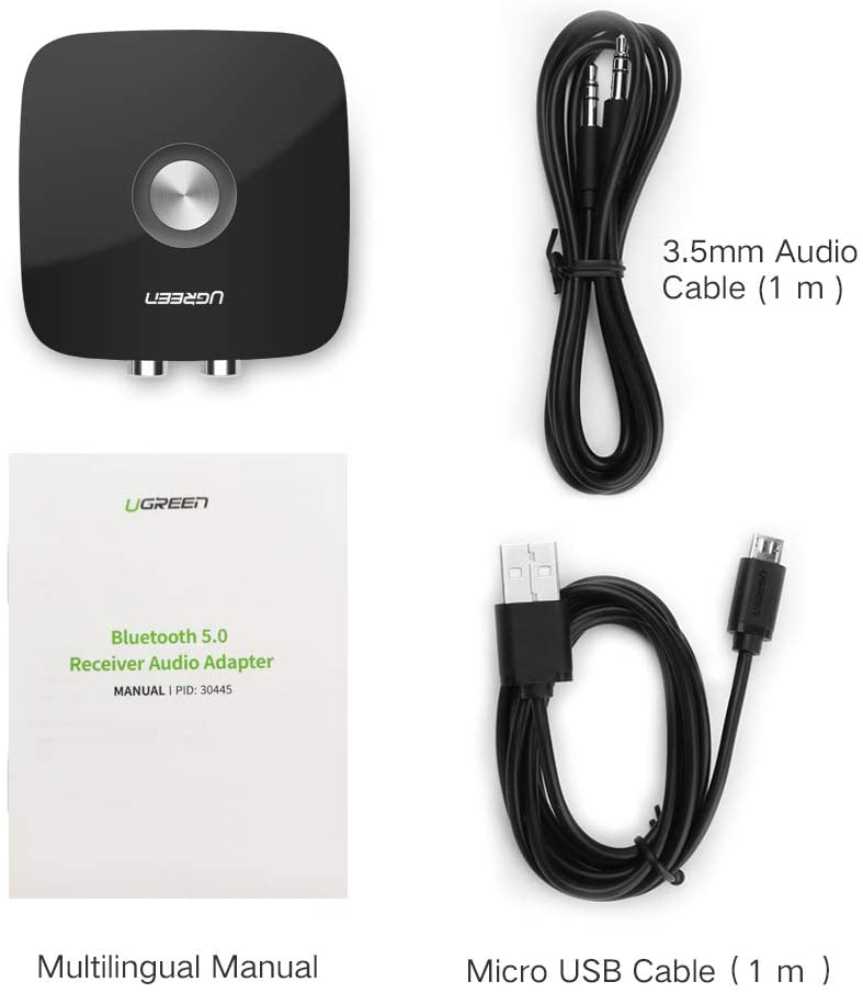 Prijemnik UGREEN Bluetooth 5.0 Audio RCA-1