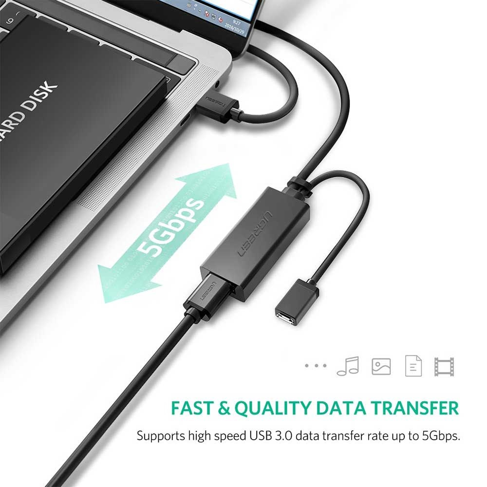 Aktivni produžni kabel UGREEN (USB 3.0,10m)-2