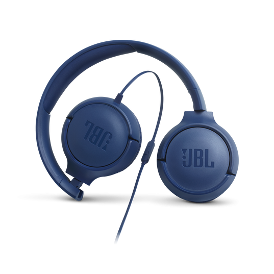 Slušalice JBL Tune 500 plave, sklopive, žične-5