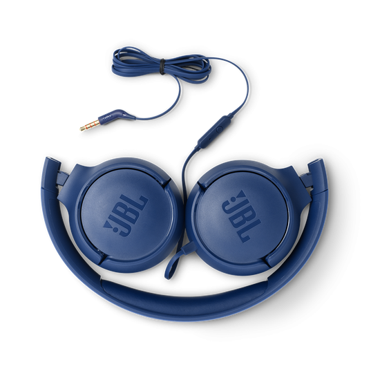 Slušalice JBL Tune 500 plave, sklopive, žične-2