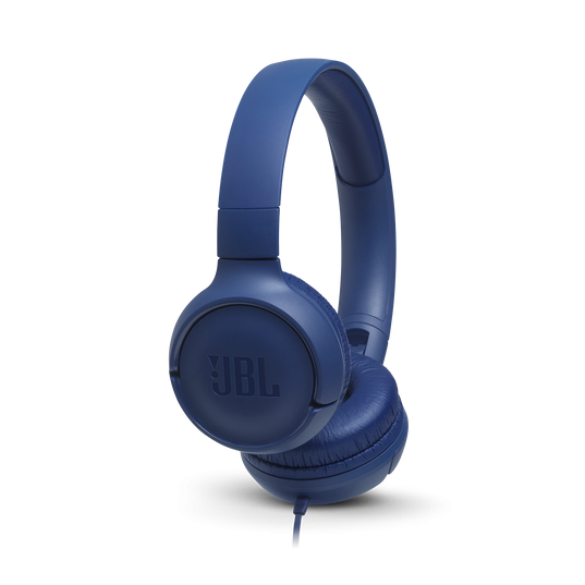 Slušalice JBL Tune 500 plave, sklopive, žične-0
