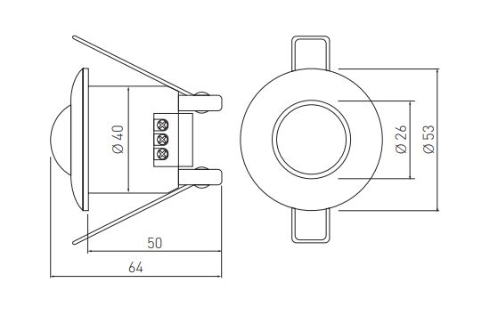 Senzor pokreta GTV CR-CR5M00-00-1