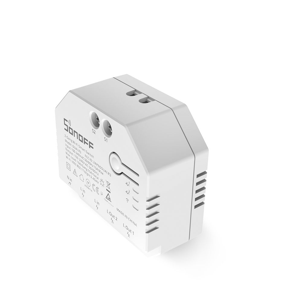 Pametni prekidač SONOFF Wi-Fi 2-channel, DUAL3 roller shutter motor control-4