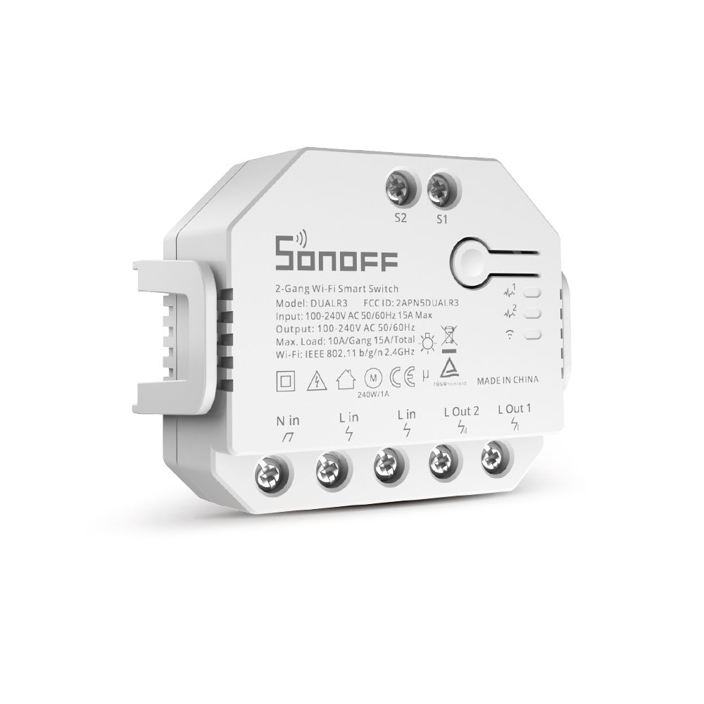 Pametni prekidač SONOFF Wi-Fi 2-channel, DUAL3 roller shutter motor control-2