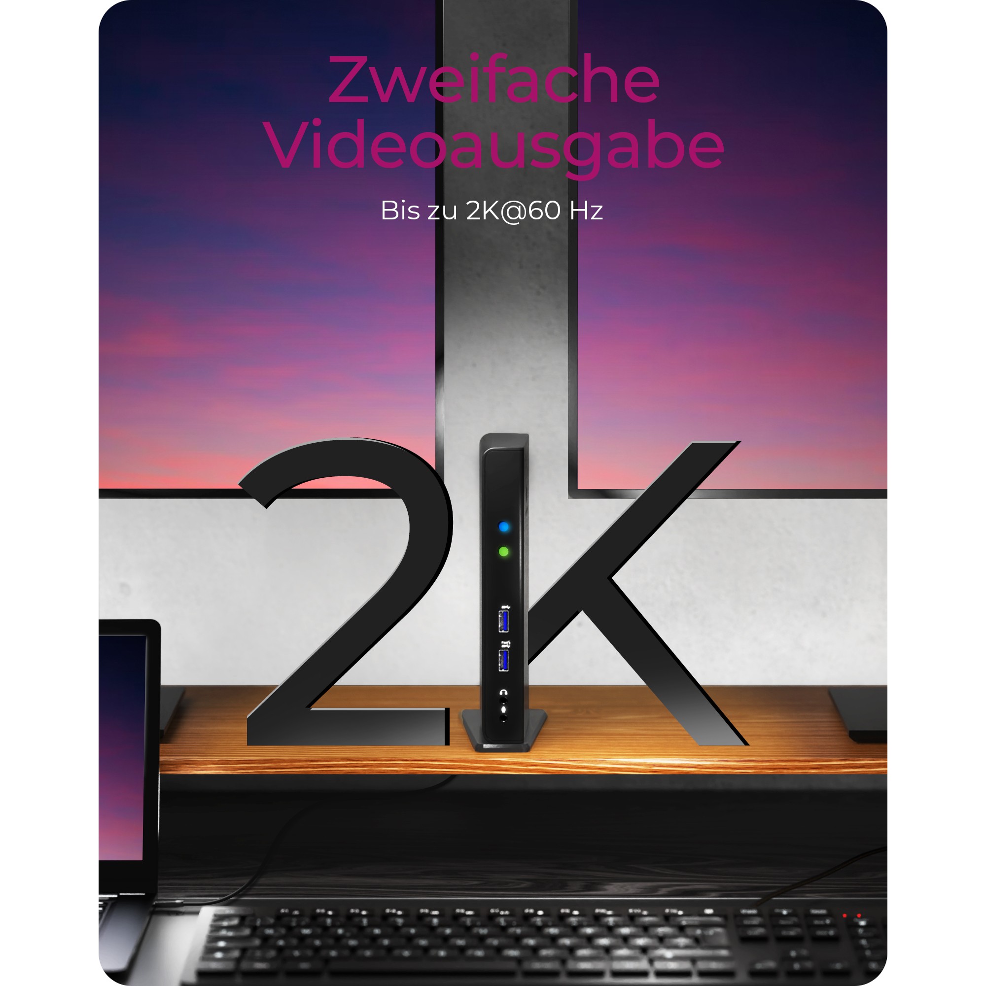Priključna stanica ICYBOX IB-DK2241AC/ 4x USB 2.0/ 2x USB 3.0/ HDMI/ USB 3.0 5V punjač G-LAN RJ45/ DVI/ za notebook-17