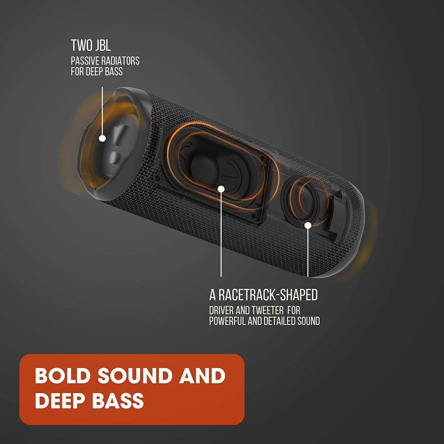 Bluetooth zvučnik Bluetooth JBL Flip 6 sivi-6