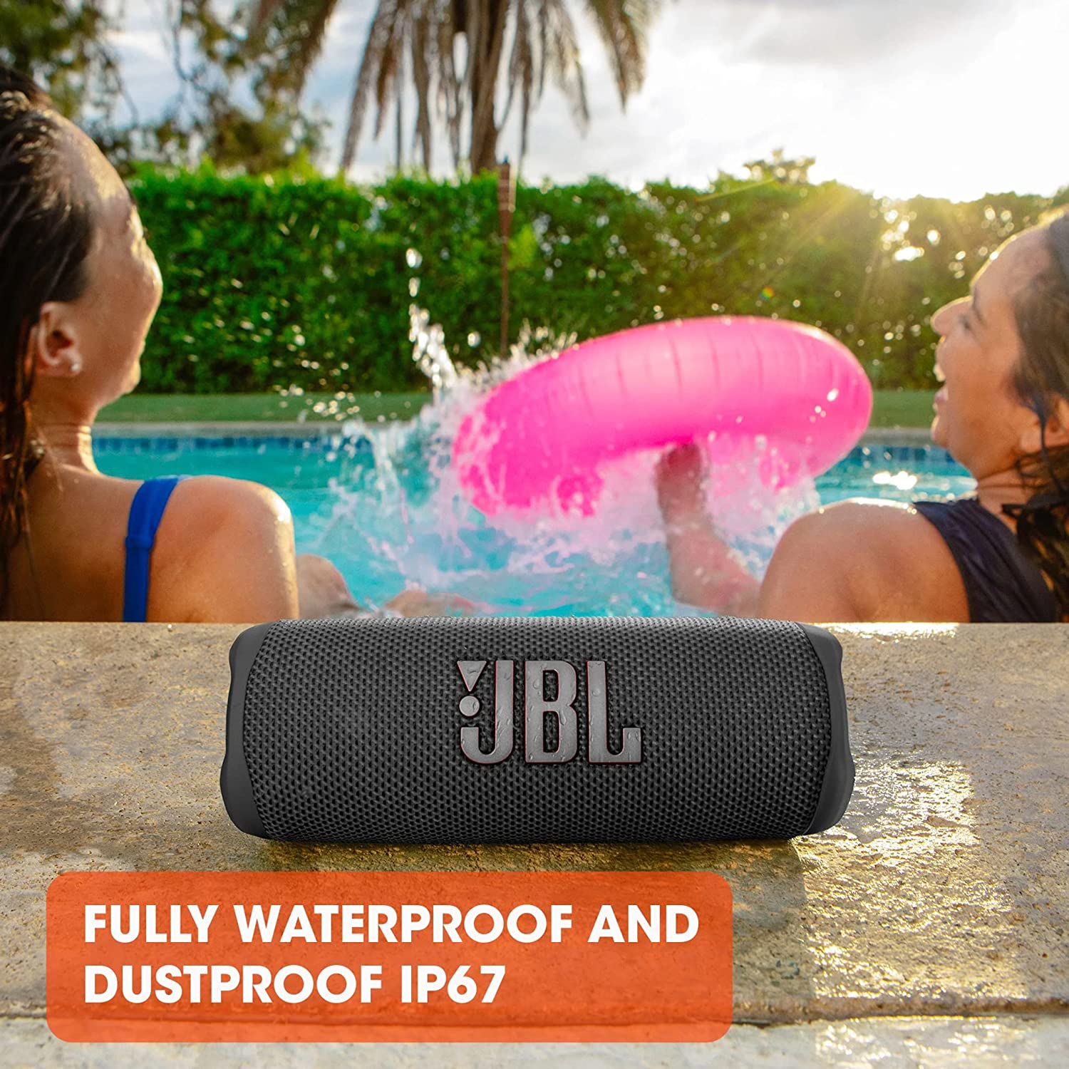 Bluetooth zvučnik Bluetooth JBL Flip 6 sivi-4