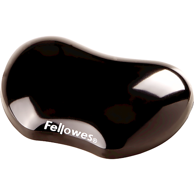 Podloga za zapešće za miš Fellowes Crystal™ Gel Mini (crna)-0