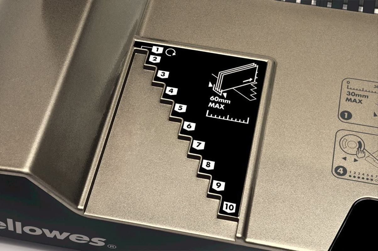 Stroj FELLOWES za termalno uvezivanje Helios 60 (kapacitet 600 listova, termički uvez, boja platina)-5