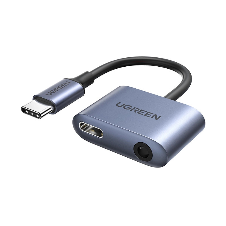 Adapter za slušalice i punjač UGREEN 2 u 1 (USB C na 3,5 mm)-12