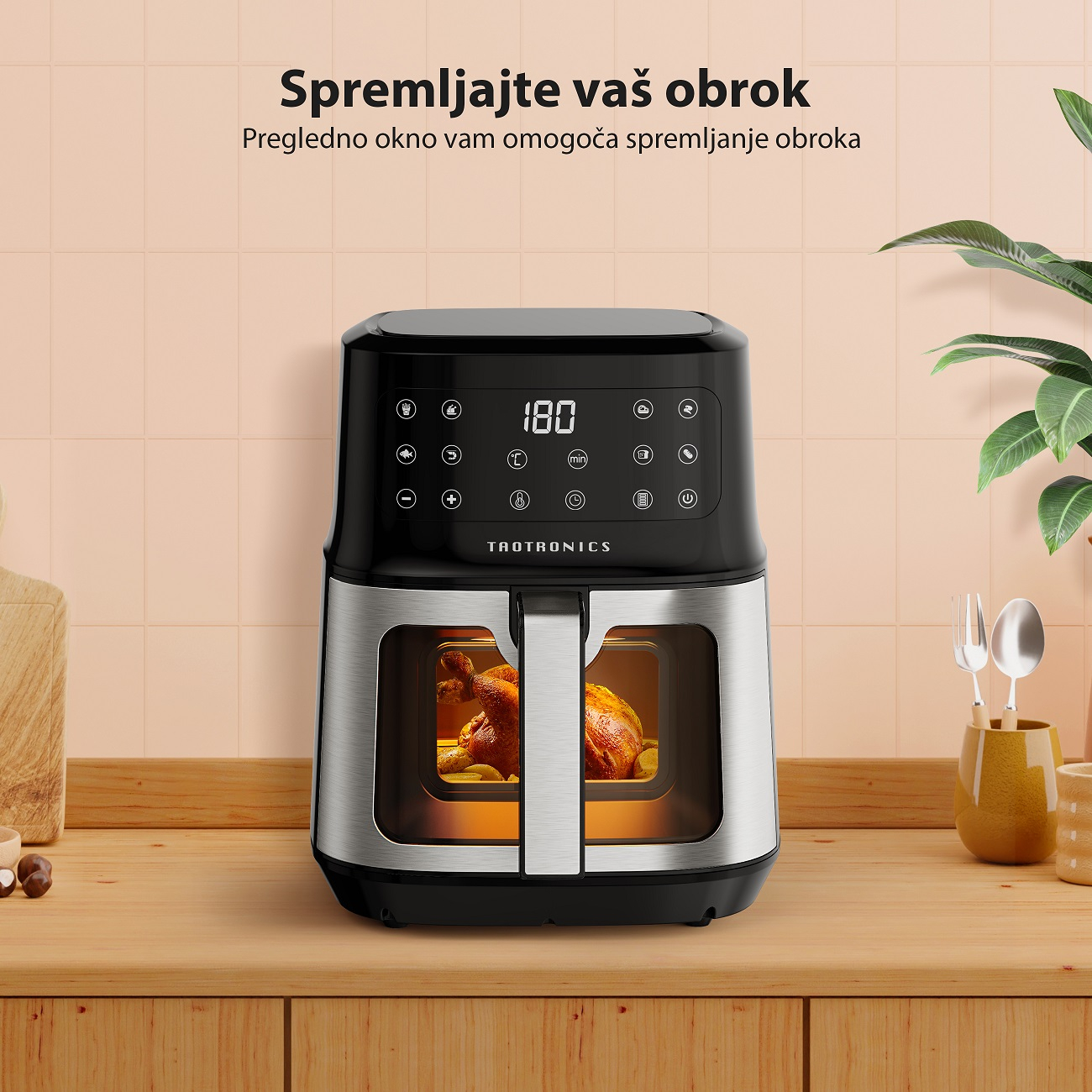 Friteza na vrući zrak TAOTRONICS TT-AF011-3