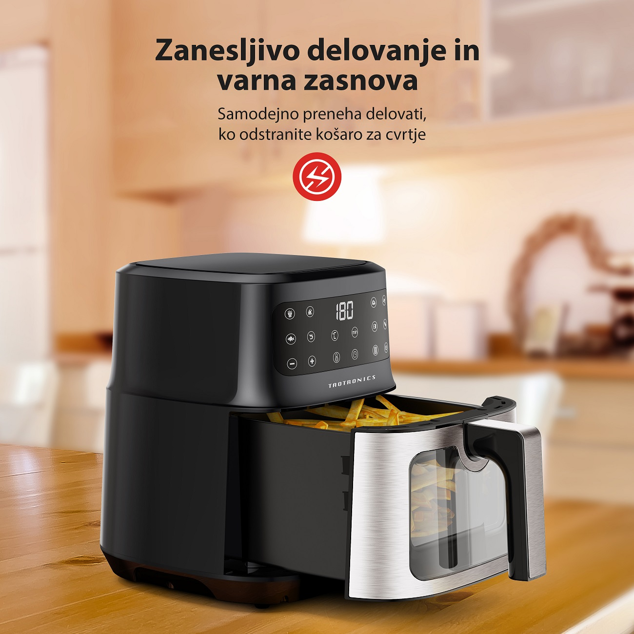 Friteza na vrući zrak TAOTRONICS TT-AF011-5