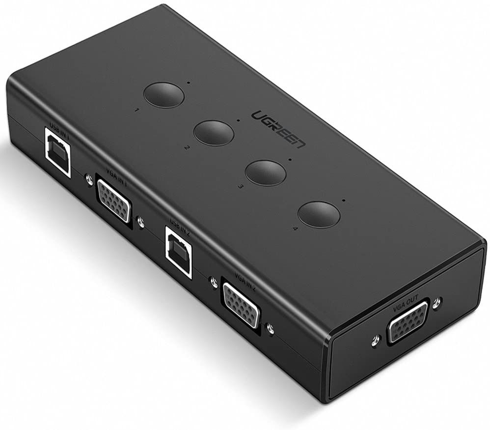 Prekidač UGREEN VGA 4x1 KVM-0