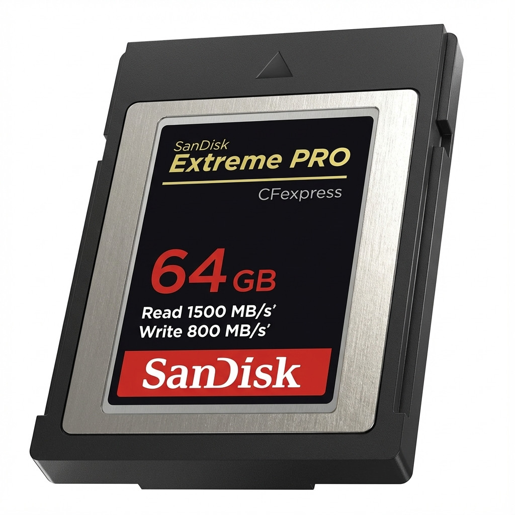 CFexpress kartica SANDISK Extreme PRO tipa B 64 GB 1500 MB/s čitanja, 800 MB/s pisanja-6