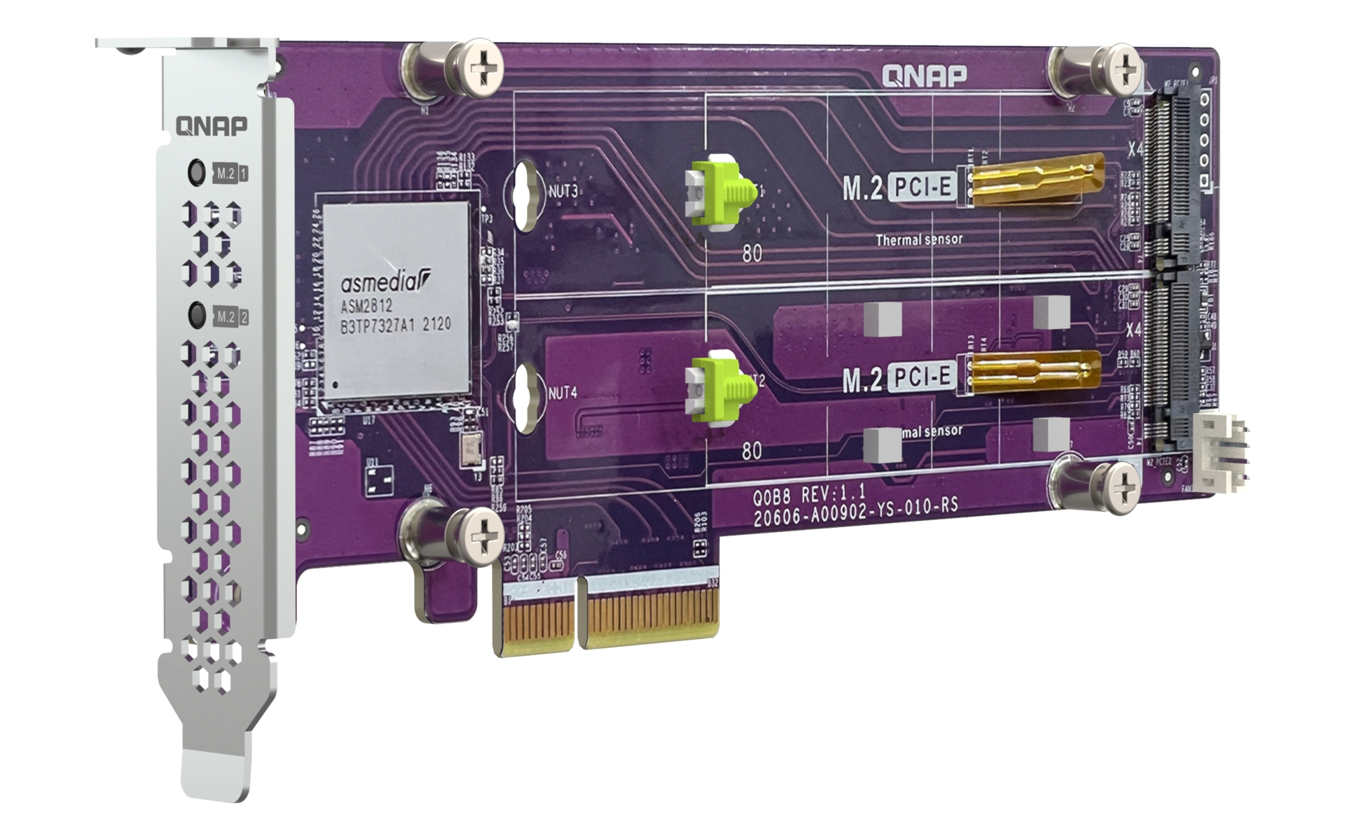 PCIe proširenje za M.2 SSD QNAP QM2-2P-344A-1