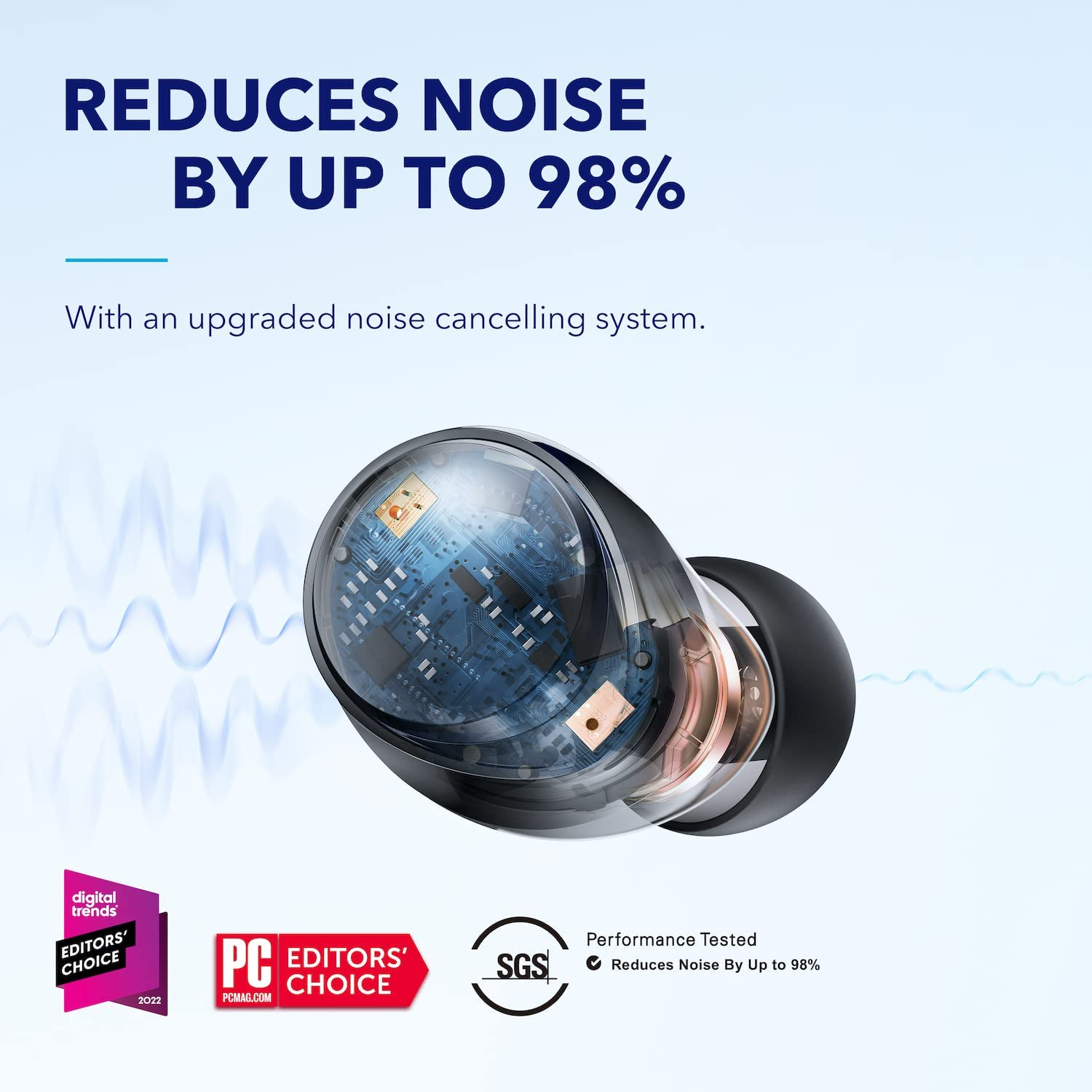Bežične slušalice ANKER Soundcore Space A40 crne-1