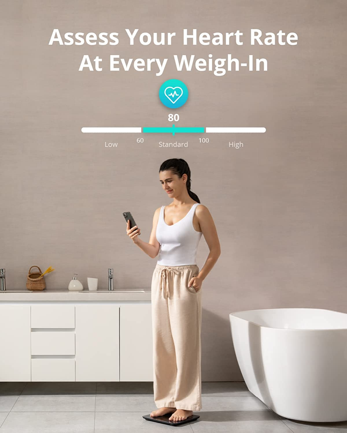 Pametna osobna vaga ANCHOR Eufy P2 PRO-1