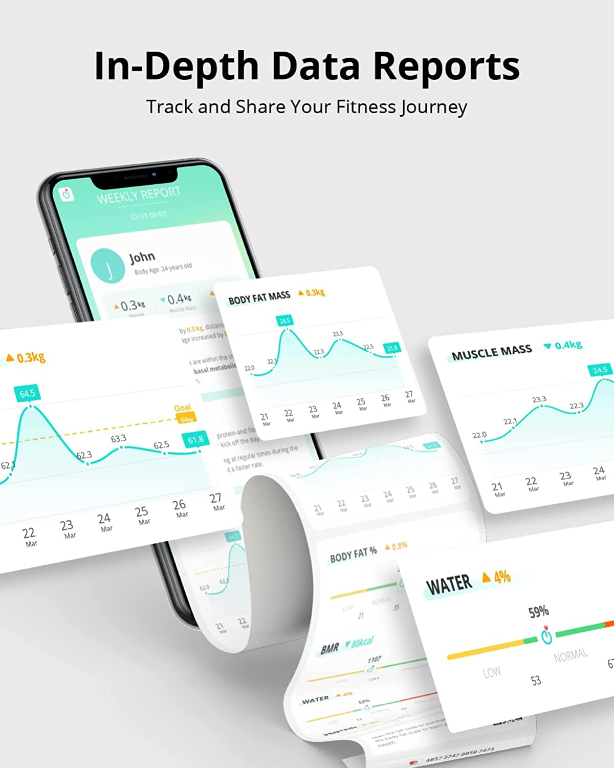 Pametna osobna vaga ANCHOR Eufy P2 PRO-3