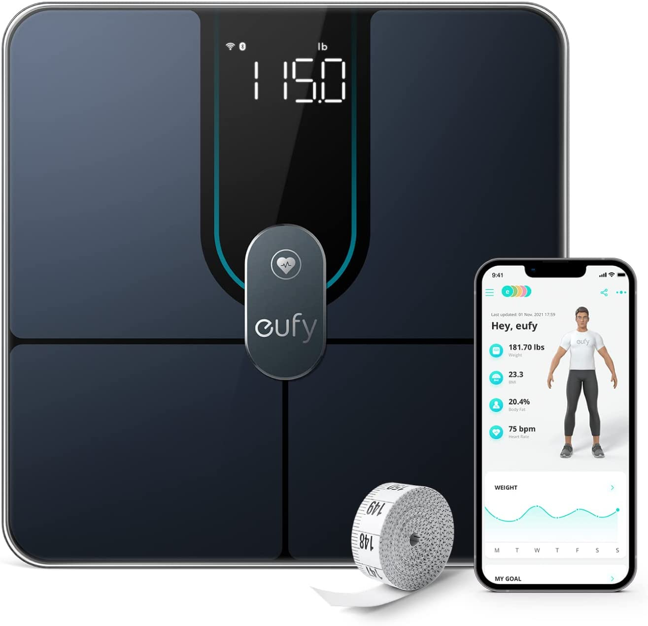 Pametna osobna vaga ANCHOR Eufy P2 PRO-0