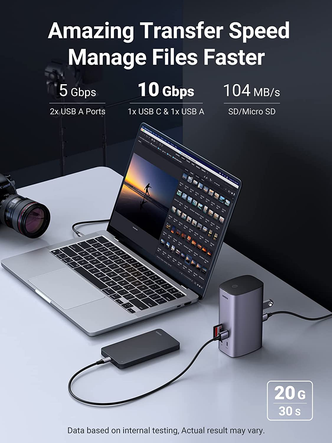 Priključna stanica UGREEN USB-C 12u1 90325-4