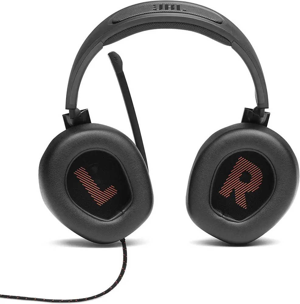 Žične slušalice JBL Quantum 200 (Over-ear, gaming, 50 mm, mikrofon, 1.2 m kabel, crna boja)-2