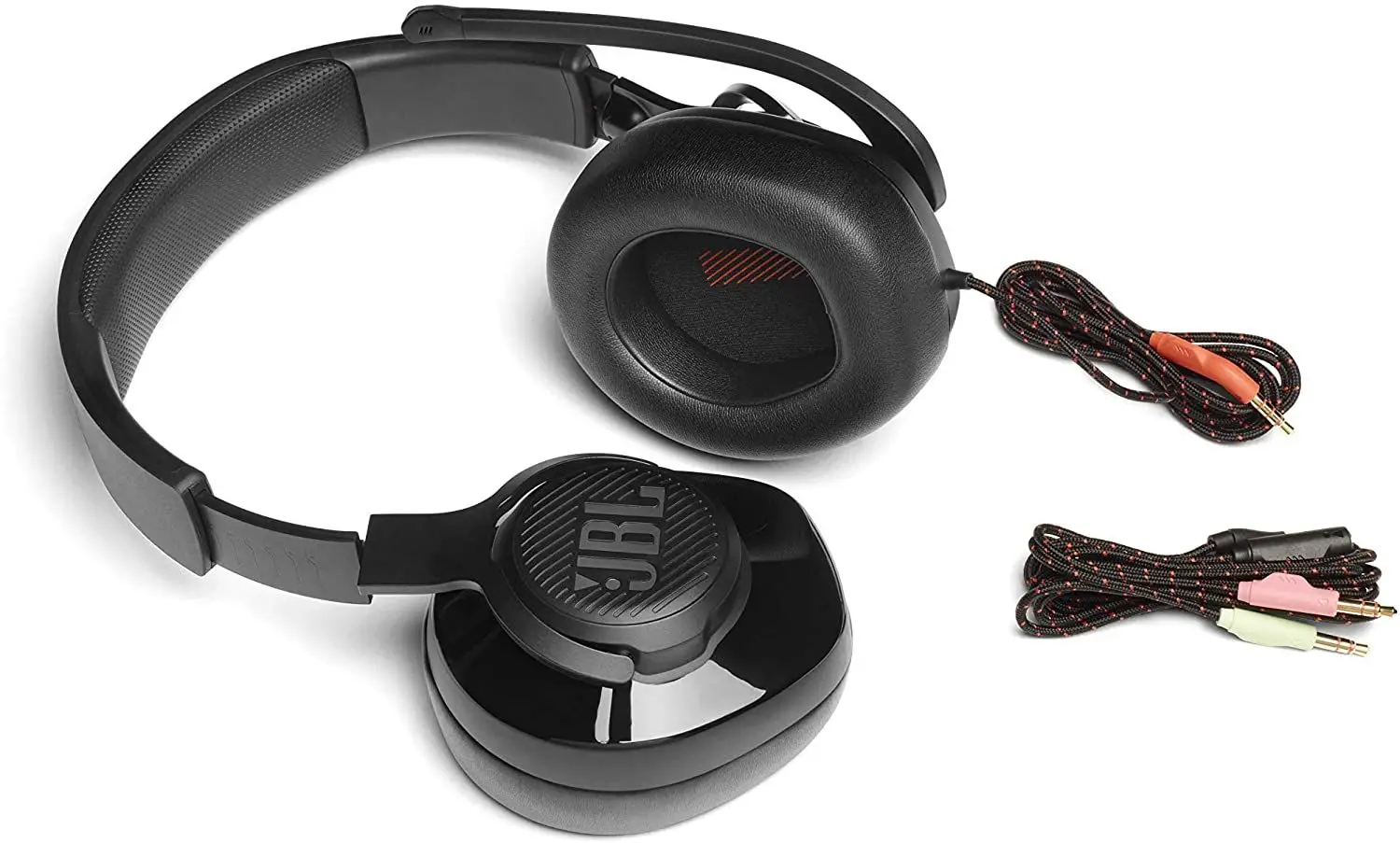 Žične slušalice JBL Quantum 200 (Over-ear, gaming, 50 mm, mikrofon, 1.2 m kabel, crna boja)-3