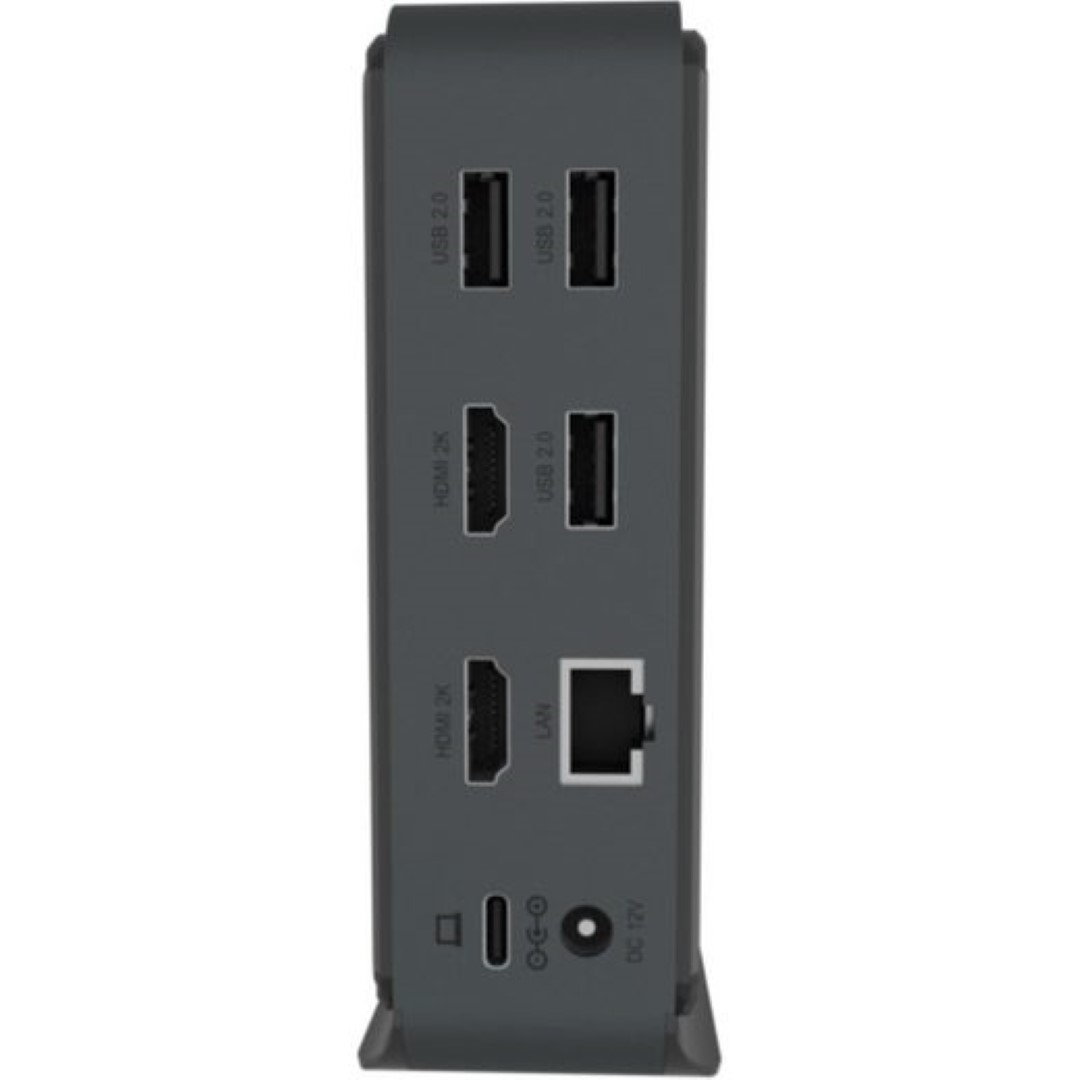 Priključna stanica ICYBOX IB-DK2261AC USB-C i USB-A s dva video izlaza-4