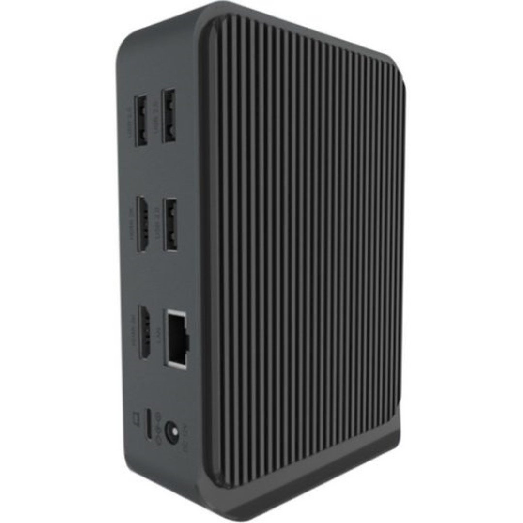 Priključna stanica ICYBOX IB-DK2261AC USB-C i USB-A s dva video izlaza-1