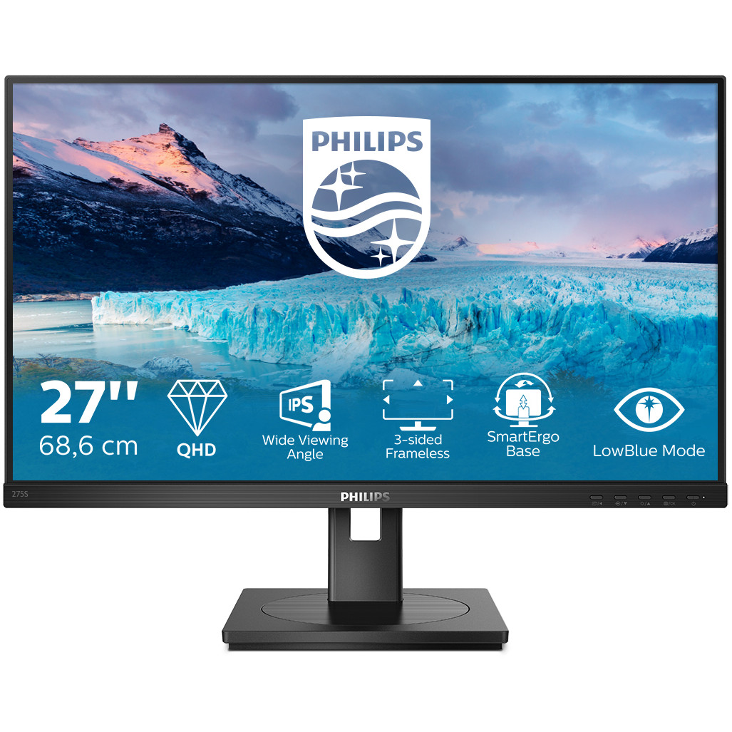 Monitor PHILIPS 275S1AE (27" IPS, QHD, 75Hz)-7