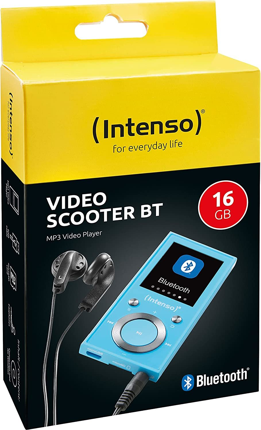 MP3 INTENSO player Video Scooter BT 16GB - plavi-2