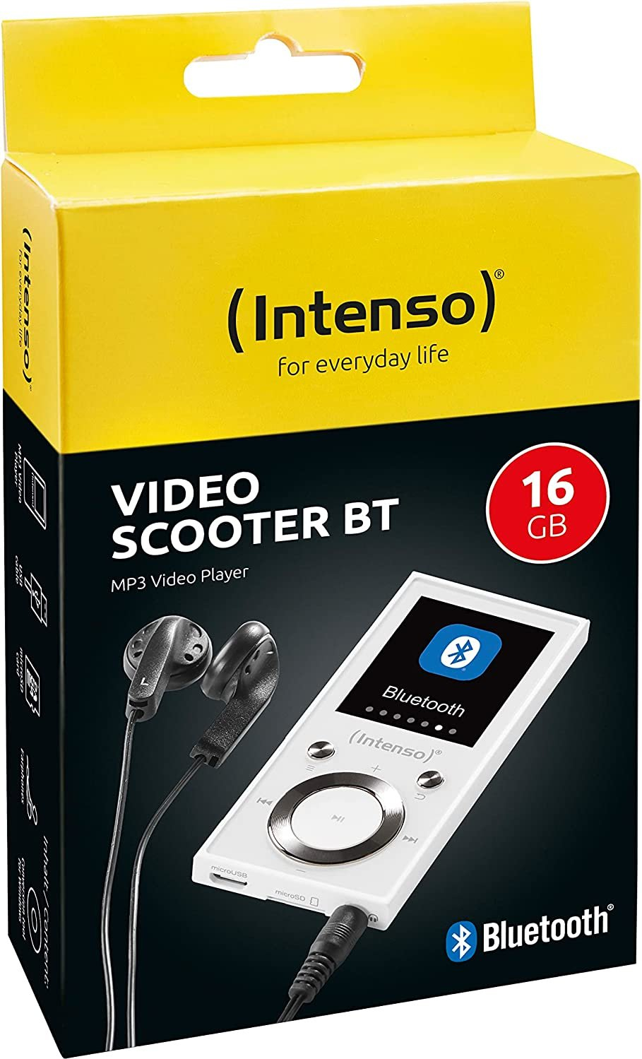 MP3 INTENSO player Video Scooter BT 16GB - bijeli-2