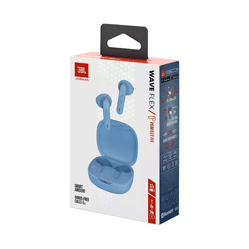 Slušalice s mikrofonom JBL Wave Flex BT5.2 (in-ear) plave-5