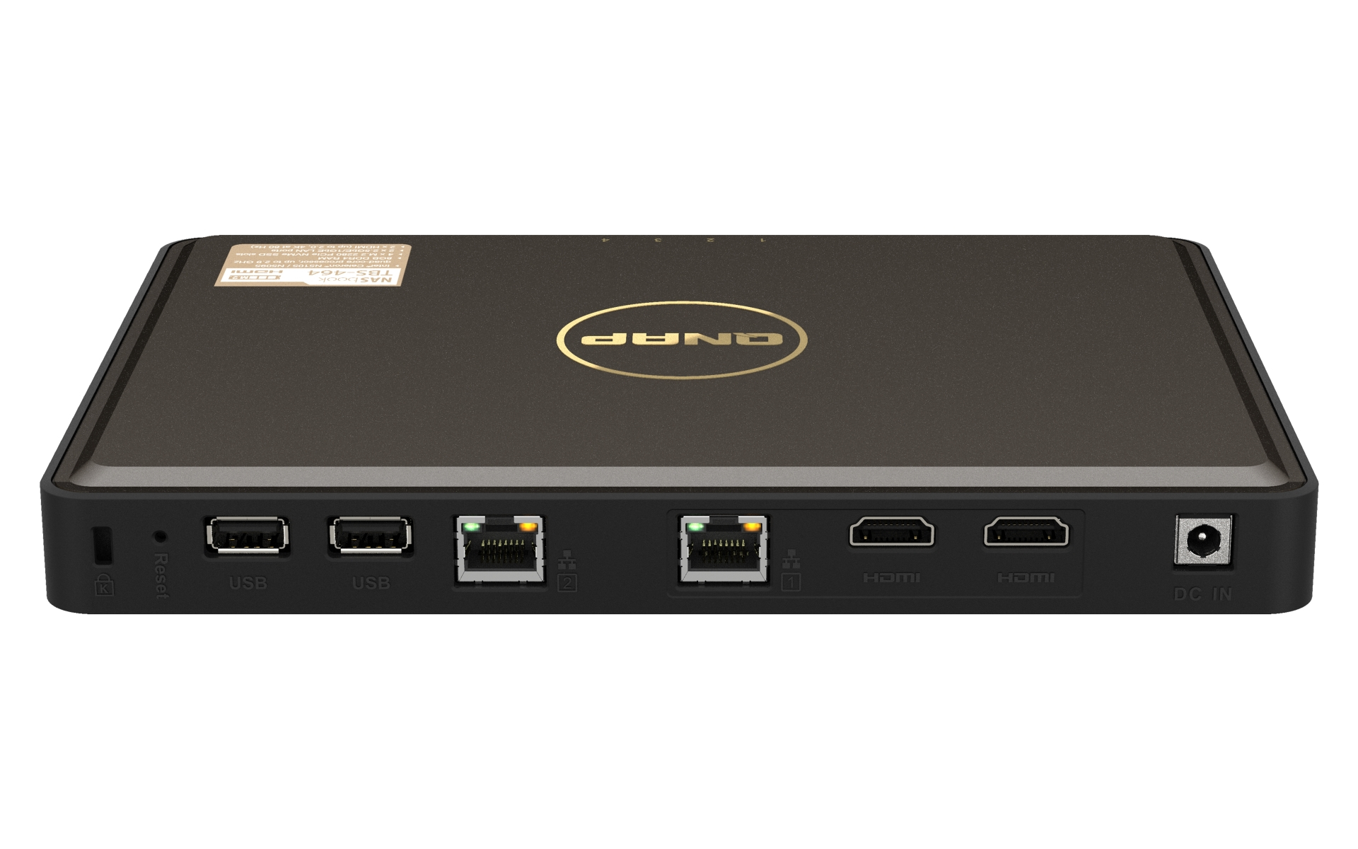 NAS QNAP TBS-464 4x NVMe SSD, 8GB ram, 2x 2.5Gb mreža-3
