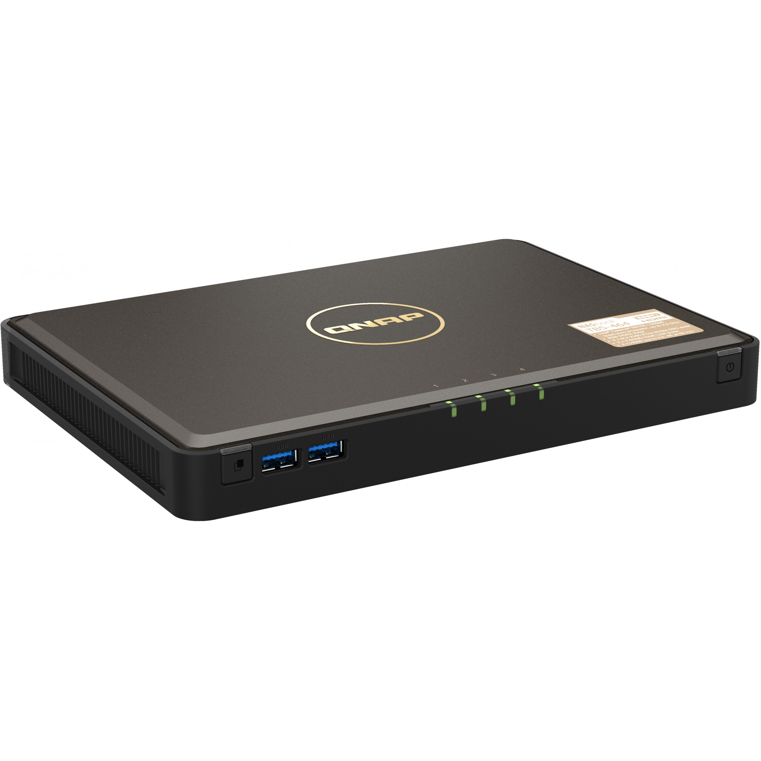NAS QNAP TBS-464 4x NVMe SSD, 8GB ram, 2x 2.5Gb mreža-8