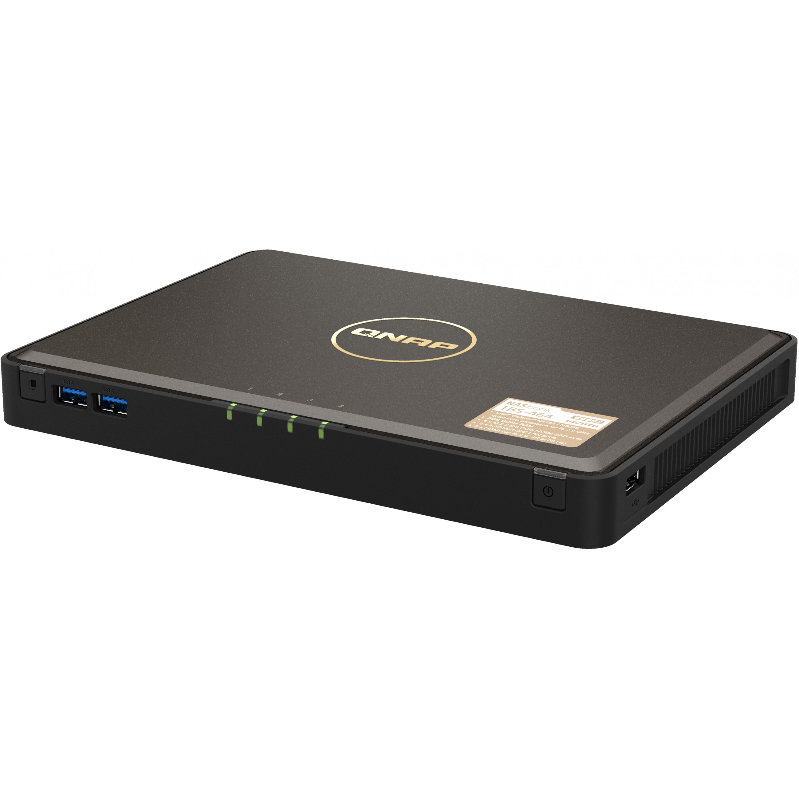 NAS QNAP TBS-464 4x NVMe SSD, 8GB ram, 2x 2.5Gb mreža-10