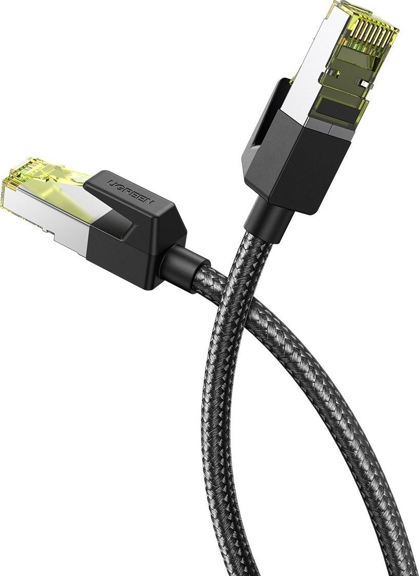 Kabel Cat7 UGREEN (okrugli oklopljeni kabel s pletenim modularnim RJ45 Ethernet priključkom, 2 m)