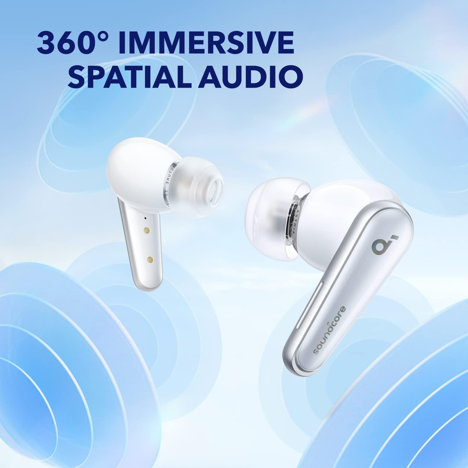 Slušalice ANKER Soundcore Liberty 4 (bežične, bijele)-2