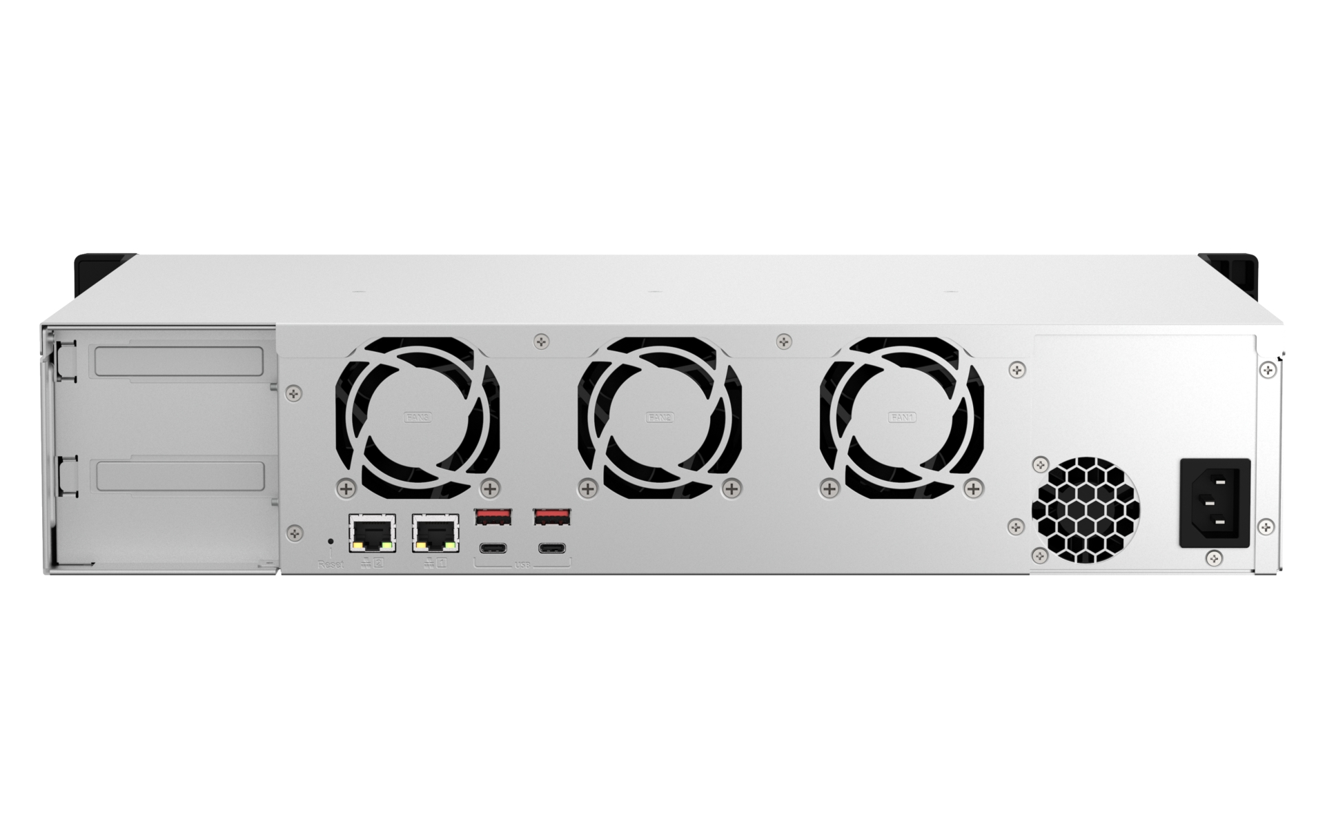 QNAP NAS za 8 diskova, 4GB RAM, 2.5Gb mreža, rack 2U.-1