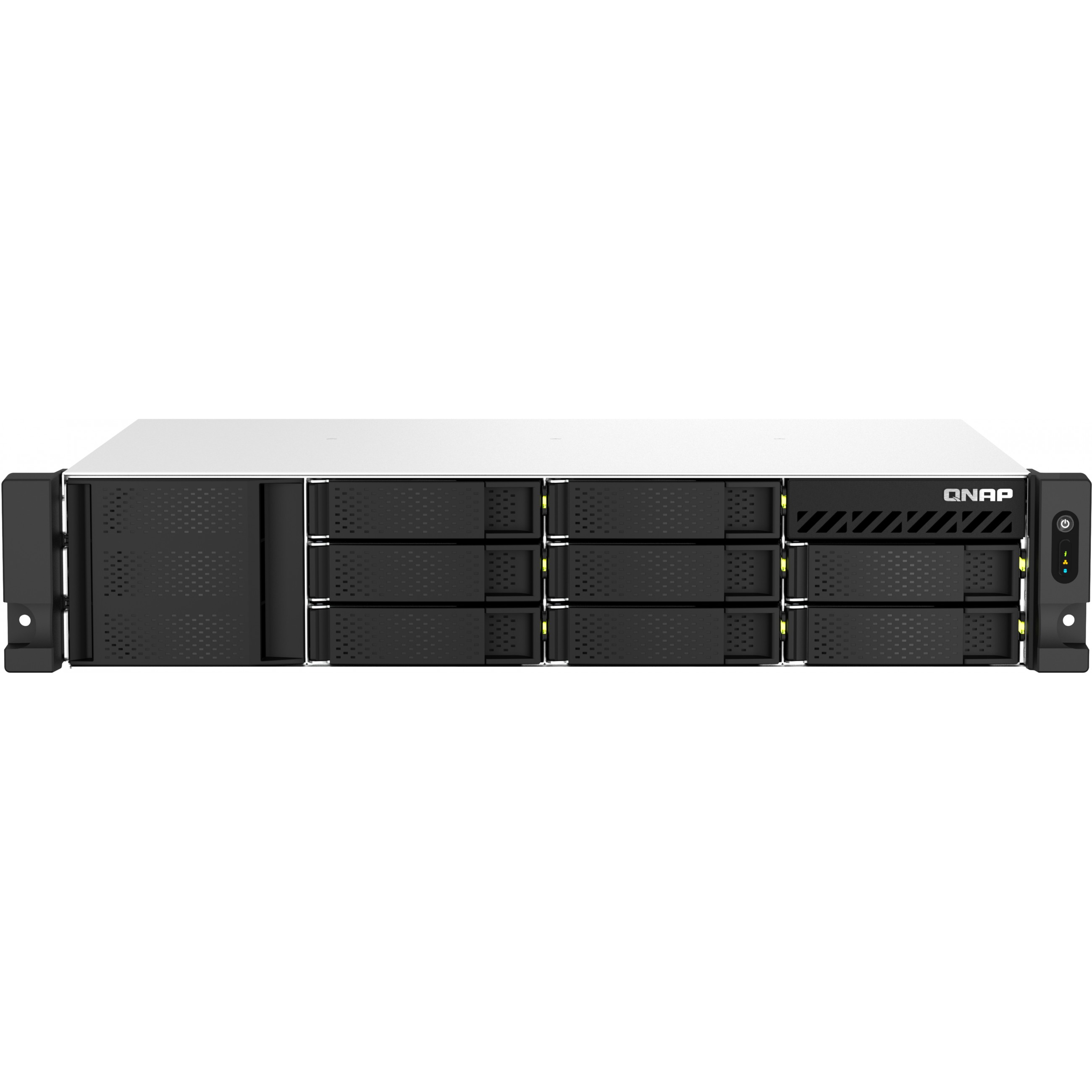 QNAP NAS za 8 diskova, 4GB RAM, 2.5Gb mreža, rack 2U.-5