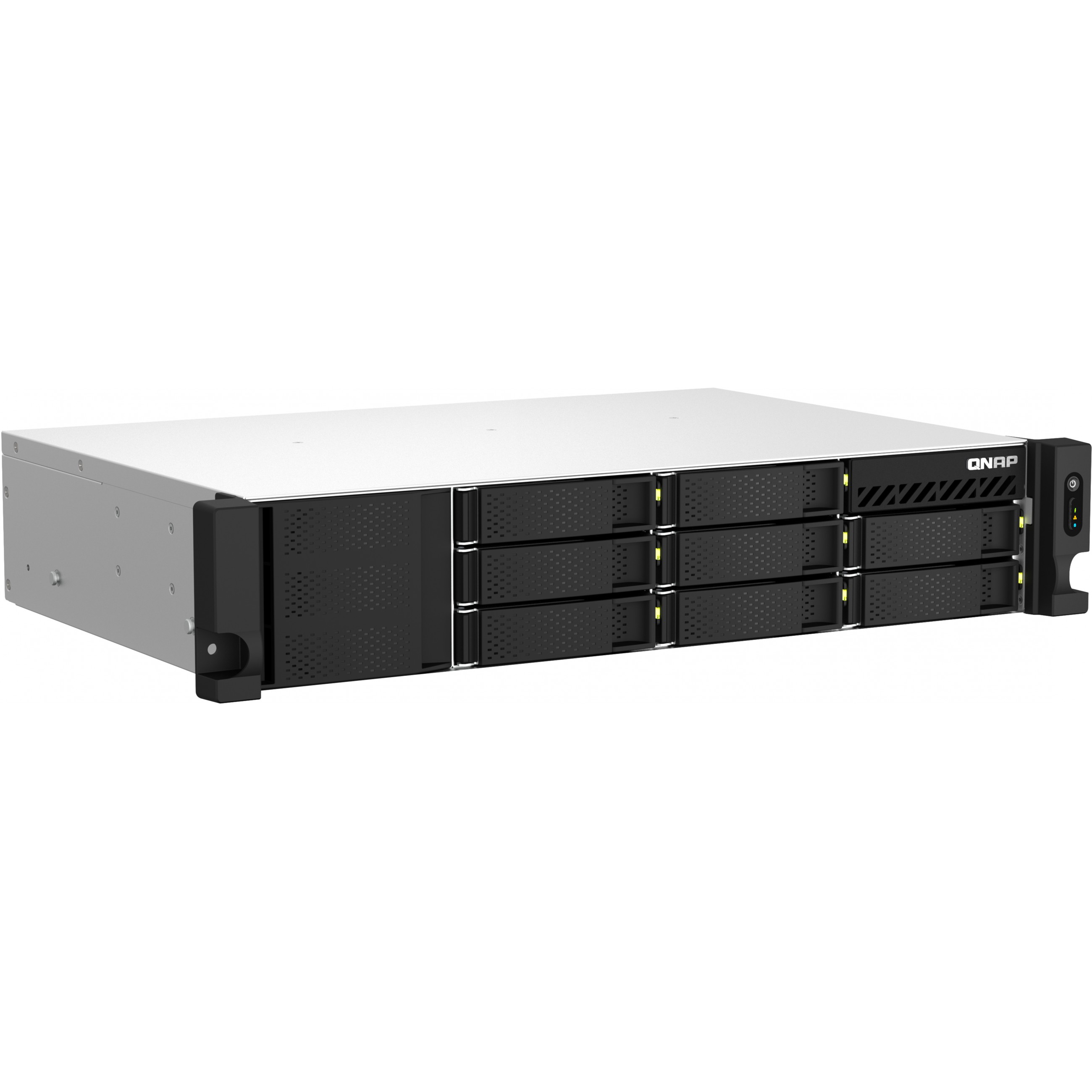 QNAP NAS za 8 diskova, 4GB RAM, 2.5Gb mreža, rack 2U.-7