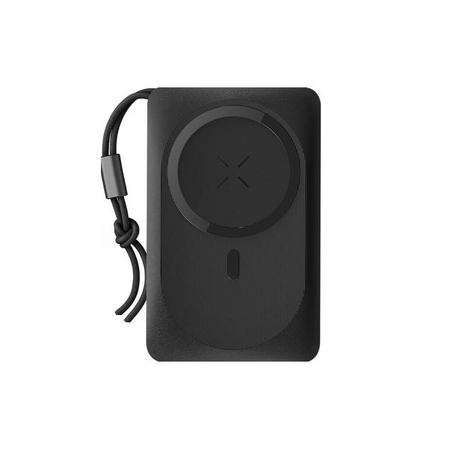 Prijenosna baterija VEGER MagOn (10000 mAh) crna