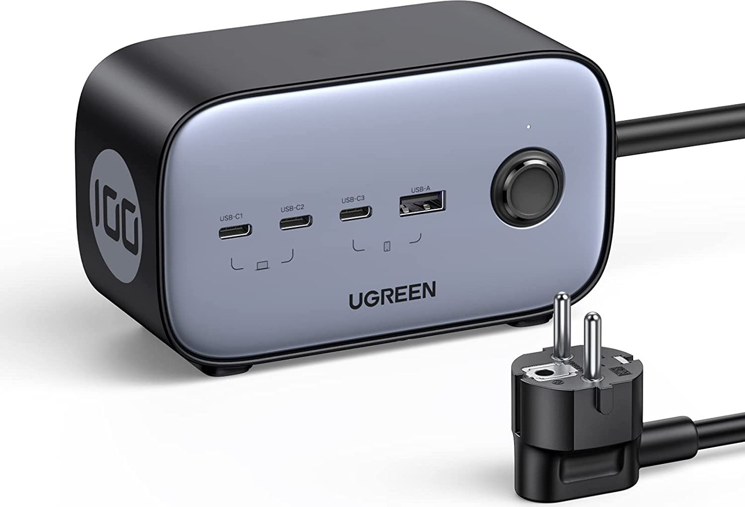 Punjač USB-C UGREEN DigiNest Pro (100W GaN)-0