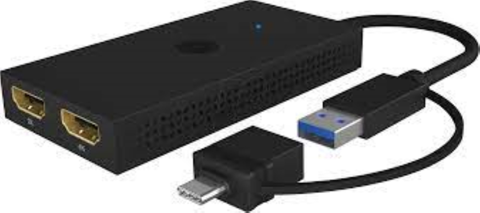 Razdjelnik Icybox IB-SPL1029AC s USB-C/A na dva HDMI (2k@60Hz/4k@30Hz)-2