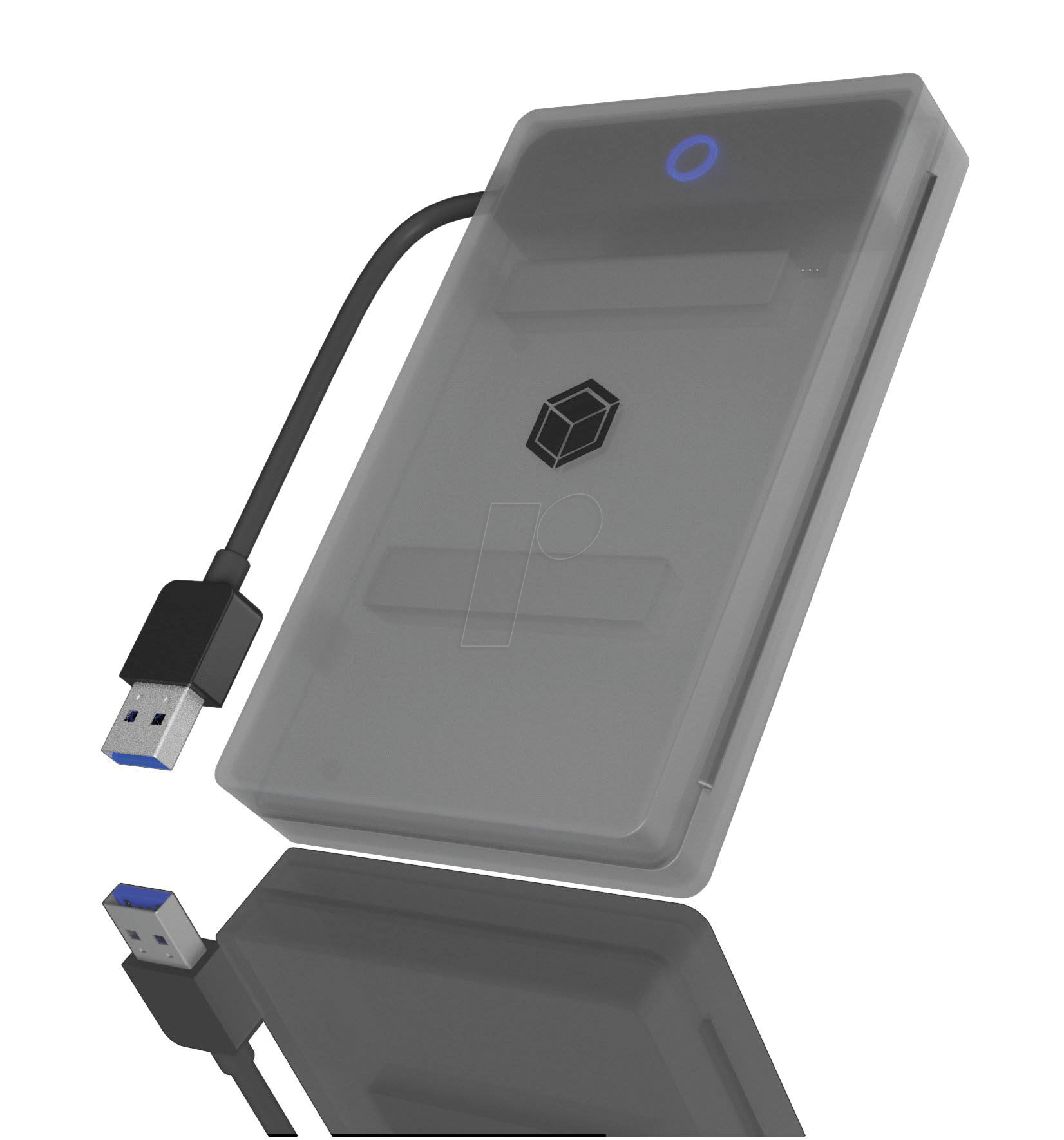 Kućište/adapter Icybox IB-AC603B-U3 USB 3.2 za 2.5" SATA HDD/SSD disk-3
