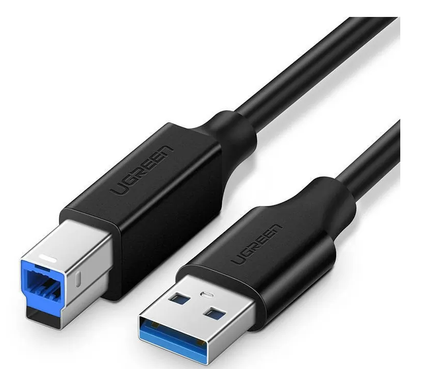 Kabel USB 3.0 na USB-B UGREEN (za printer/skener 10372)-0