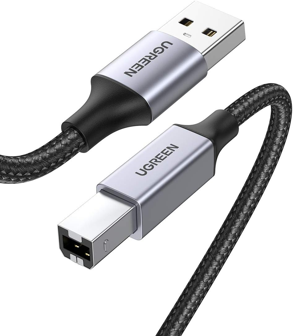 Kabel za printer UGREEN USB 2.0 B USB A na USB B 5m-0