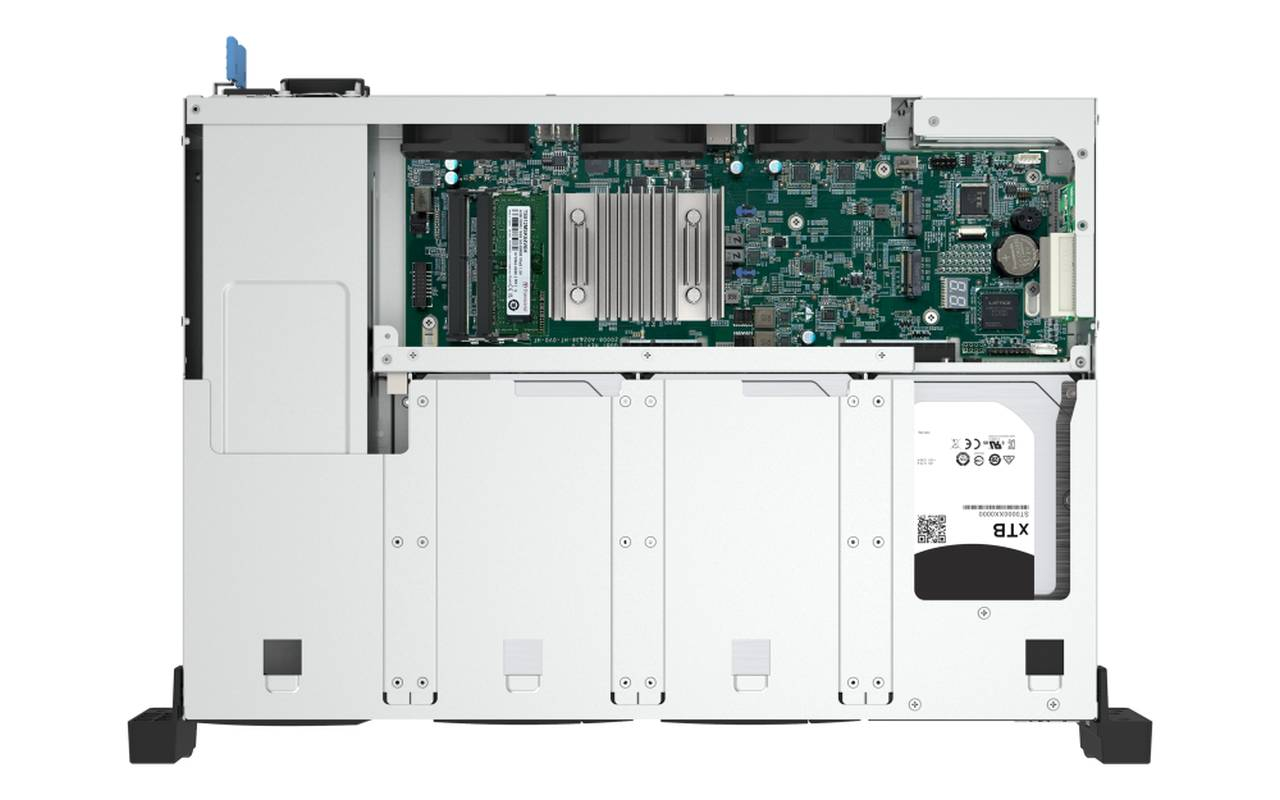 NAS QNAP TS-855eU-RP 8 diskova, 8GB RAM, 2.5Gb mreža, rack 2U
