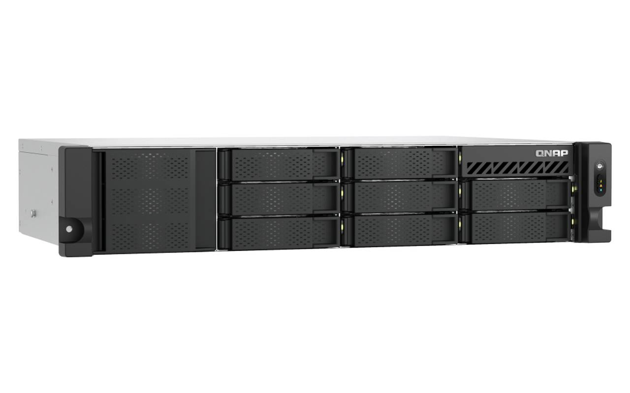 NAS QNAP TS-855eU-RP 8 diskova, 8GB RAM, 2.5Gb mreža, rack 2U-8