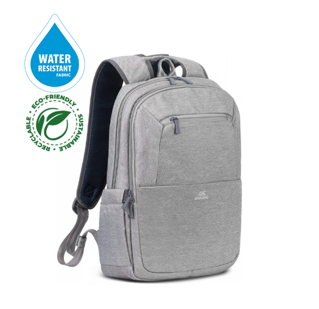 ECO ruksak za prijenosno računalo RivaCase 15.6" sivi